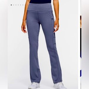 Jaanuu Bootcut Yoga Scrub Pants Slat Gray XS